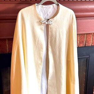 One of A Kind Custom Design Women’s Cream Colored Cape